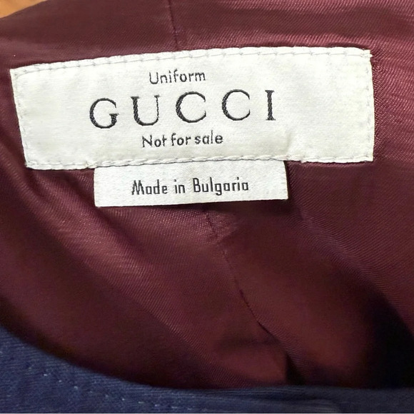 Gucci uniform jacket blazer viscose linen gauze 617705 size 40 - Picture 4 of 8